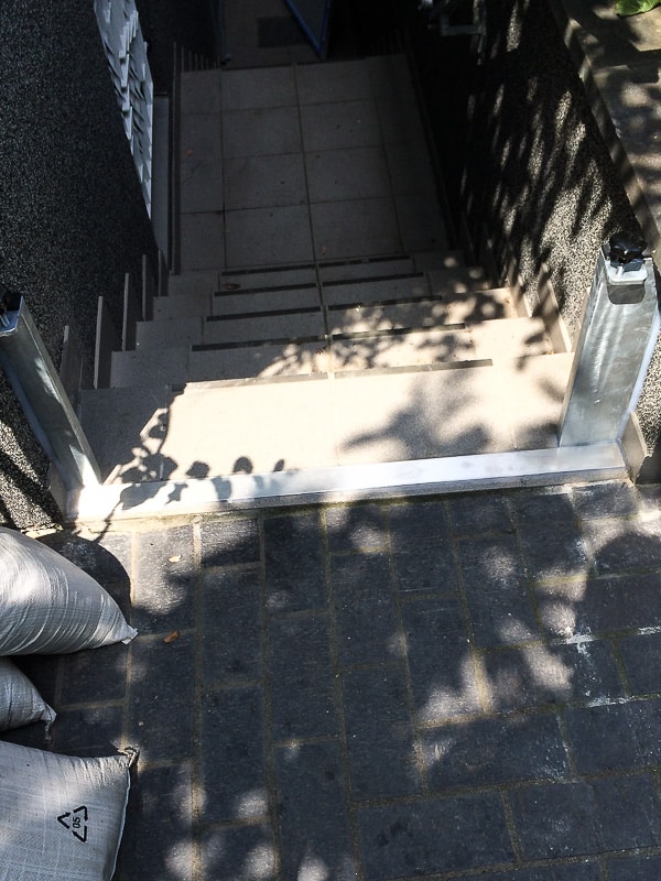 Kellerabgang - HWS-Technik